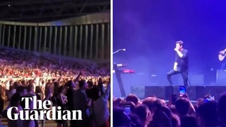 ’Am I not your brother?’: The Killers booed in Georgia for inviting Russian fan on stage