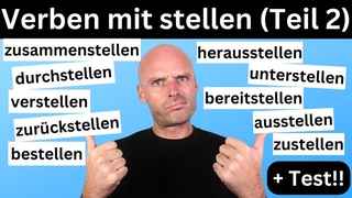 💥Sofort besser sprechen: ’stellen’-Verben, die jeder kennen muss 💥