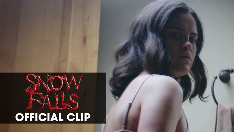 Snow Falls (2023 Movie) Official Clip Youre Scaring Me Victoria Moroles, James