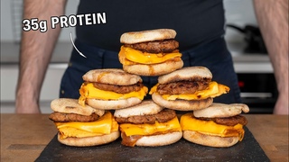 I Made High Protein Egg Mcmuffins To Store In The Freezer