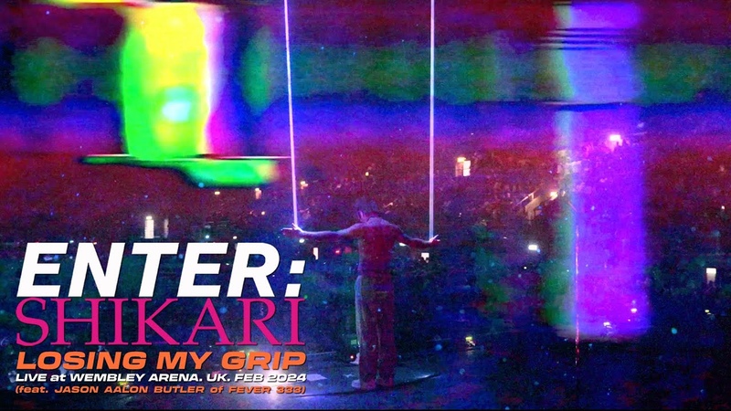 Enter Shikari Losing My Grip (feat; Jason Fever 333) Live At Wembley Arena. UK. Feb