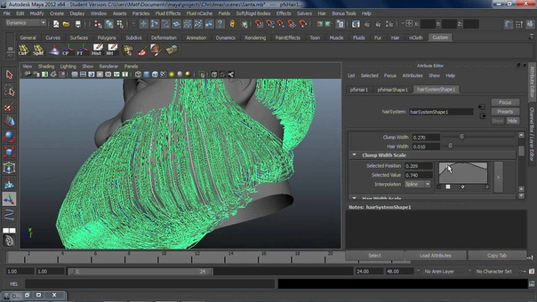 Maya Hair How to Easy Make Hair in Maya 3,