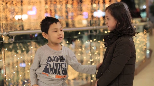 Slap her: Kyrgyz childrens