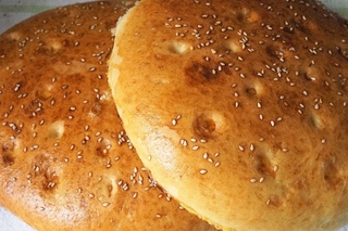 Тунисские лепёшки на манке/ хлеб /Tunisian bread with semolina