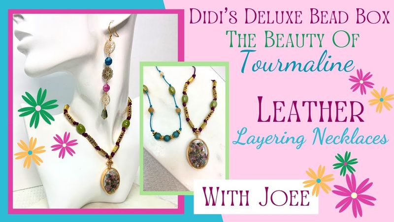 4 EASY PROJECTS: Leather, Tourmaline