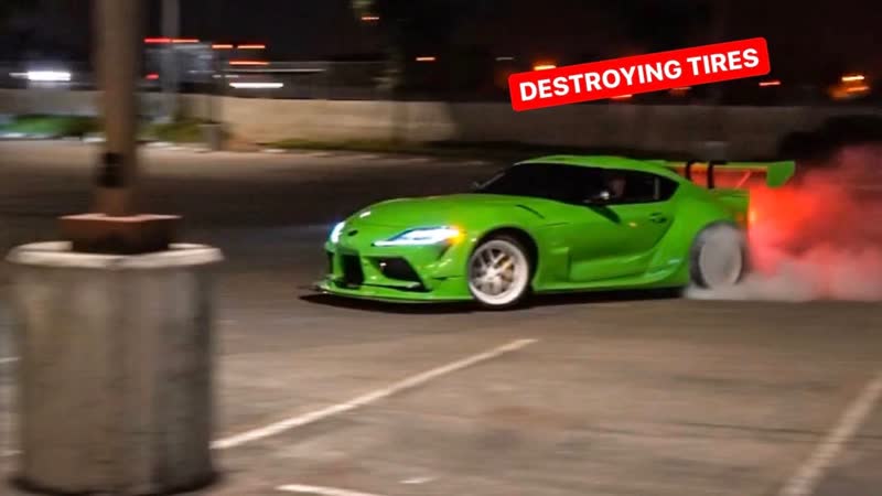 DESTROYING TIRES IN OUR 2020 TOYOTA