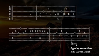 Celtic Music - Tam Lin (Glasgow Reel) [Full Acoustic Guitar Tab by Ebunny] Fingerstyle How to Play