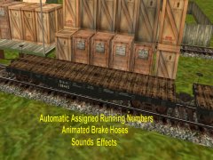 Flatcar 40ft B&O 2#