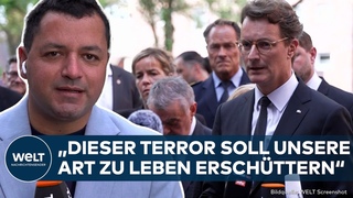 MESSERANGRIFF IN SOLINGEN: NRW-Ministerprsident Hendrik Wst richtet klare Worte an die Bevlkerung