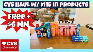 CVS HAUL/ FREE + $6 MM. Lots of great deals this week! Learn CVS Couponing