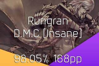 Rungran  Insane FC % 168pp