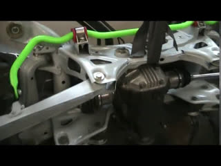 Mitsubishi Eclipse 4G Rear AWD suspension & fuel tank