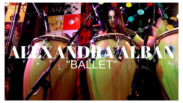 Woman in percussion: Alexandra