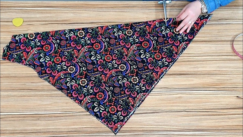 KOLSUZ KLOŞ BLUZ KESİMİ DİKİMİ