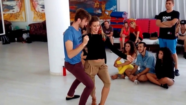 Jakub Jakoubek Lucia Kubasova demo on the 2nd Cyprus International Zoukn Holidays
