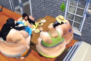SSBBW HOUSE PARTY (Sim 4)