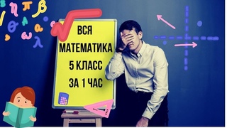 Вся математика 5 класс за 1 час.