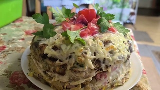 ВКУСНЫЙ  ОВОЩНОЙ  ТОРТ  ОТ БАБЫ ГАЛИ