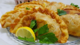 Молоко в ЧебурекахВкусные Сочные Аппетитные! Домашний Рецепт.Milk in Chebureki