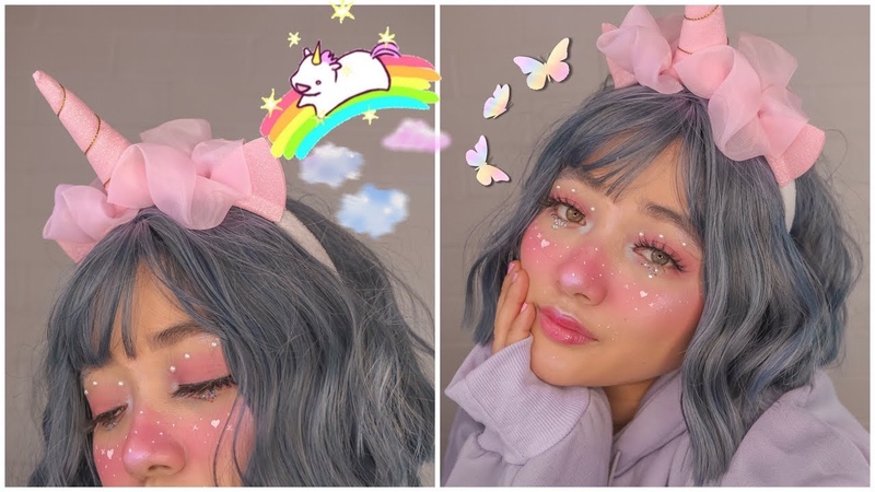 UNICORN MAKEUP, , CUTE HALLOWEEN MAKEUP