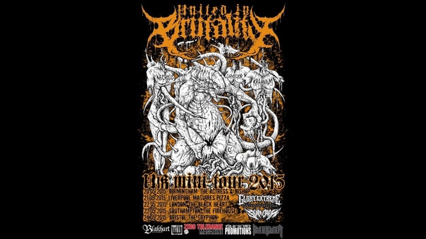 United In Brutality UK Tour Diary