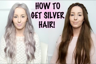 How To: Silver Hair Tutorial! | by tashaleelyn