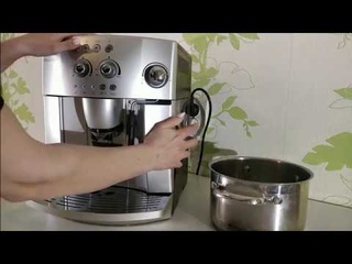 Чистка кофемашины Delonghi  лимонной кислотой