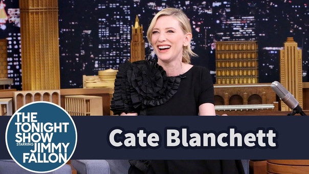 Cate Blanchett Gets to Know Jimmy by Sharing a