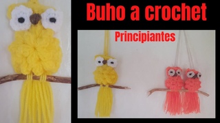 #buho #crochet #principiantes                          Buho a crochet paso a paso para principiantes