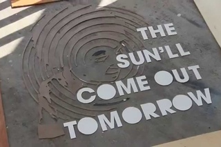NeverWet Rain Drawing - The Sun'll Come Out Tomorrow