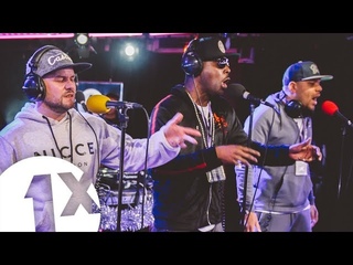 Mollie Collins, Skibadee, Eksman, and Harry Shotta @ 1Xtra’s Xmas Party