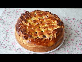 Печем вкуснейший вишнёвый пирог. Пышное сдобное тесто | Bake a delicious cherry pie