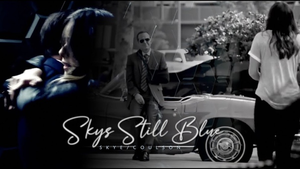 skys still blue,