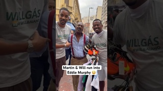 Martin & Will run into Eddie Murphy