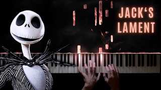 Jack's Lament  The Nightmare Before Christmas  Piano Cover + Sheet Music