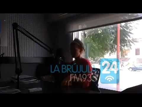 Камила в интервью на радио LA BRUJULA 24 FM 93 15, 03,