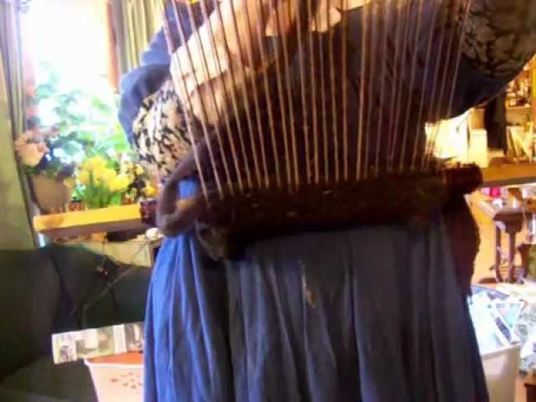 Nancy Today: How to use a Backstrap Loom 3 ( Weaving 34) ASMR