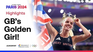Great Britain's Keely Hodgkinson storms to 800m gold in Paris  | #Paris2024 #Olympics