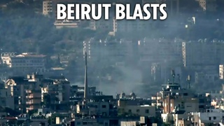 LIVE: View of Beirut skyline after Israeli airstrikes on Hezbollah targets