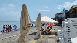 ПУСТОЙ КРЫМ Отдых в АЛУШТЕ. Пляж Алушты. Показываю как есть