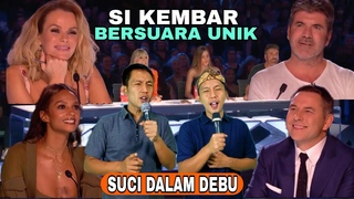 PENAMPILAN SI KEMBAR BERSUARA UNIK DENGAN LAGU “ SUCI DALAM DEBU“