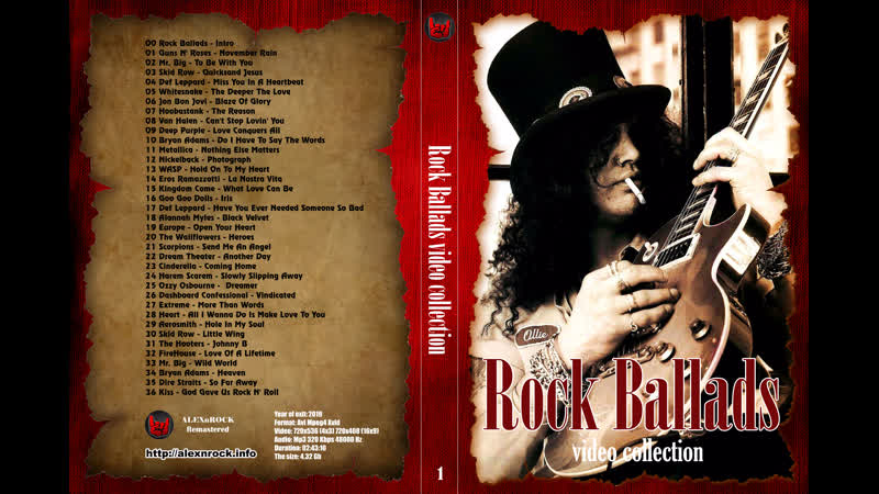 Rock Ballads 1 Video from ALEXn