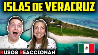 🇷🇺RUSOS REACCIONAN ISLAS y PLAYAS de VERACRUZ MÉXICO 🇲🇽| Reacción a LOS ESTADOS MEXICANOS