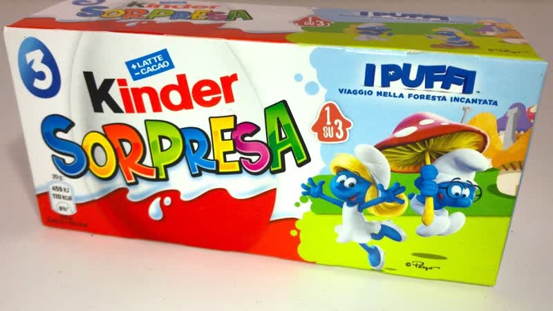 Редкий Новый Наборчик с 3 Сюрпризами из Италии, Unboxing Italian