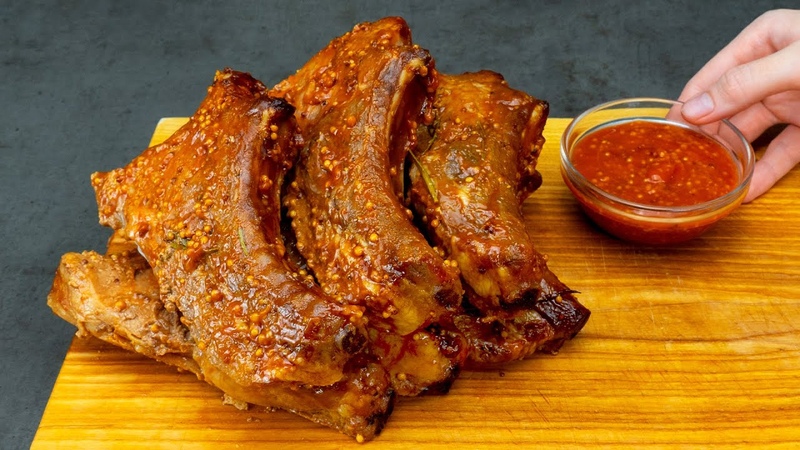 Only my husband makes ribs like that Try this special