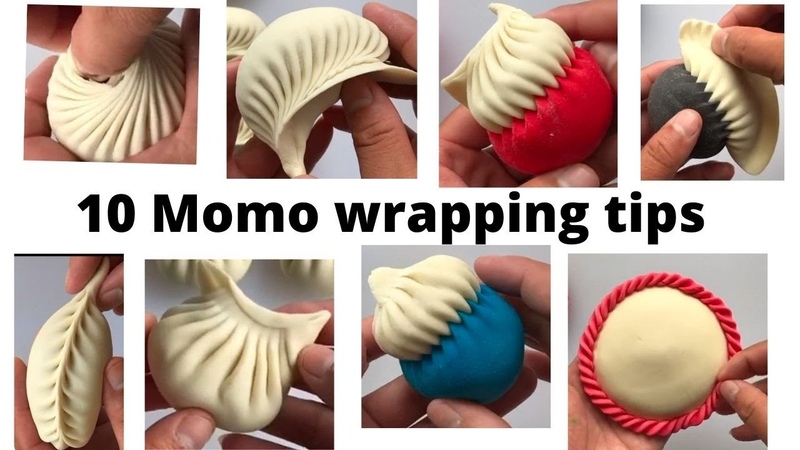 how to wrap momo, 10 styles momo wrapping