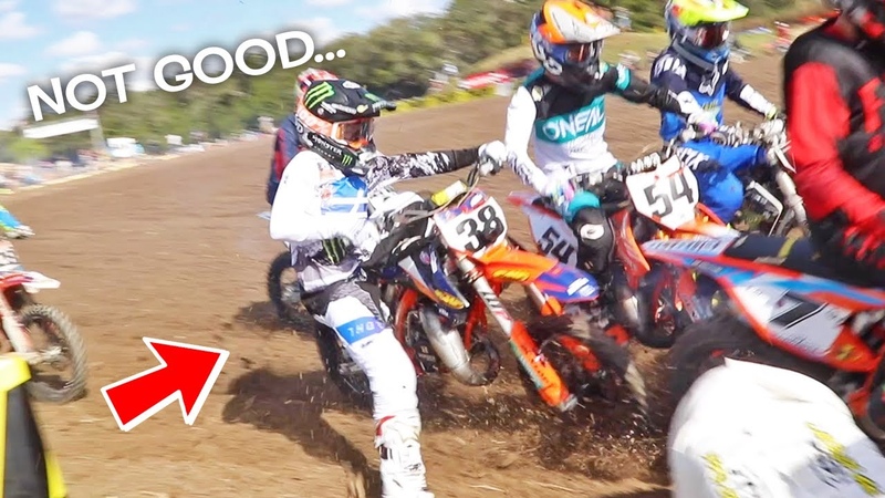 LUCKY I DIDNT GO DOWN 2020 MINI OS SUPERCROSS