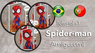 Tutorial Spider-Man Amigurumi #1