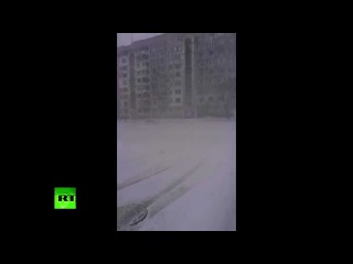 Крым завалило снегом