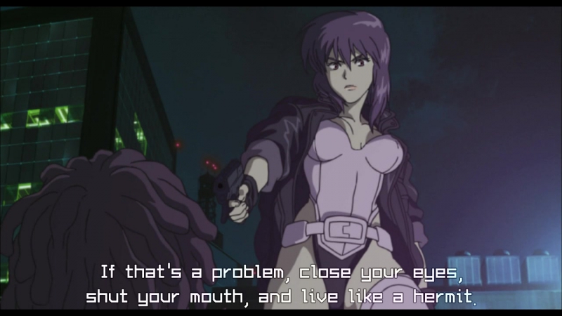Ghost in the Shell: 1 сезон 1 серия MC